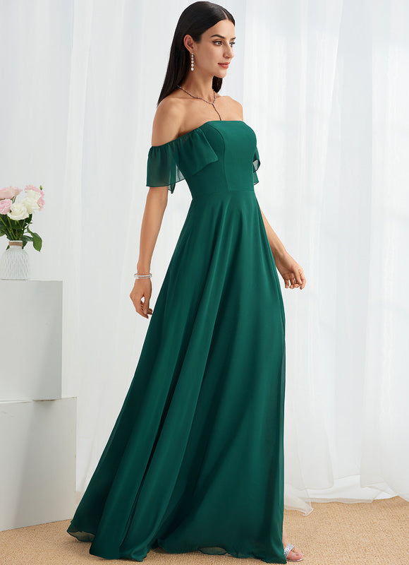 Robe Trapèze Décolleté Fluidité - gallery 1