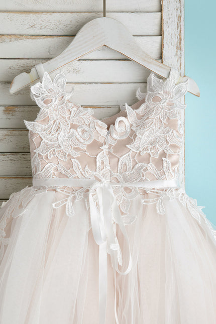 Robe Trapèze Fille Mariage Éclat - gallery 6