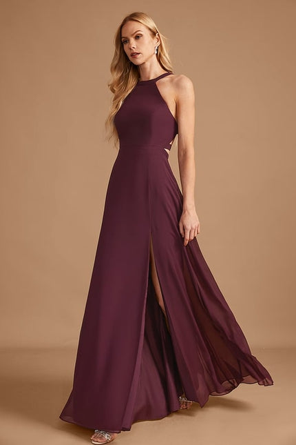 Robe Trapèze Vert Émeraude Longue Rayée - gallery 3
