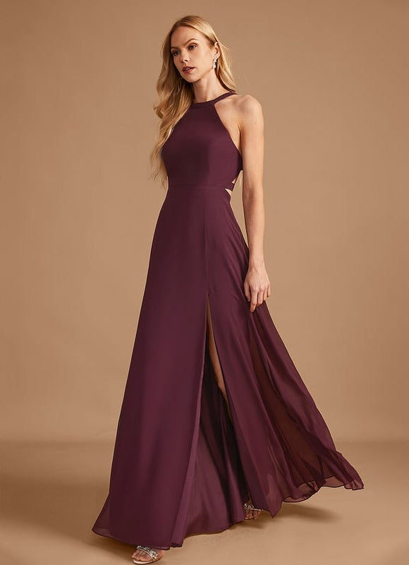Robe Trapèze Vert Émeraude Longue Rayée - gallery 3