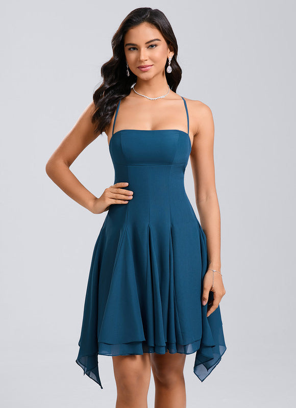 Robe Trapèze Azur Élégante - gallery 2