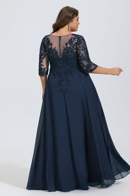 Robe Trapèze Glamour Vaporeuse - gallery 7