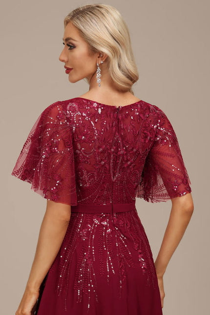 Robe Trapèze Marine Éclatante - gallery 1