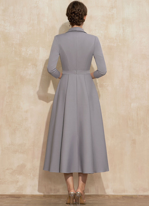 Robe Trapèze Gracieuse Élégance - gallery 2