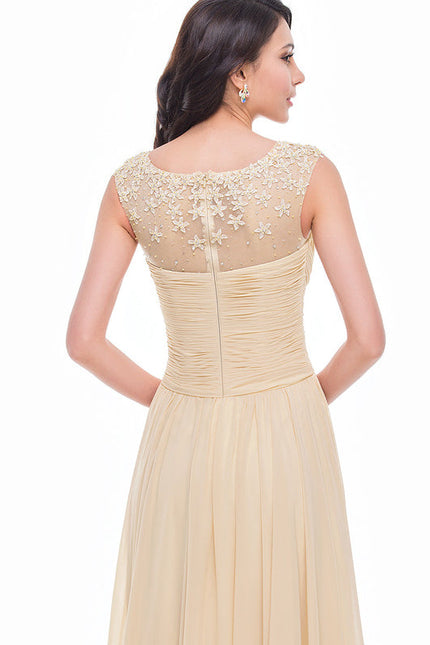 Robe Trapèze Satinée Lumineuse - gallery 2