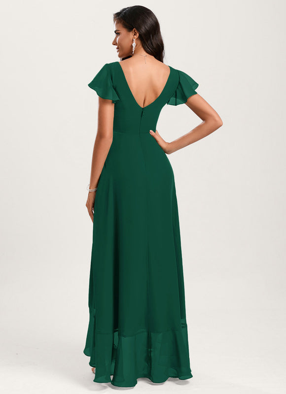 Robe Trapèze Fluide Asymétrique - gallery 1