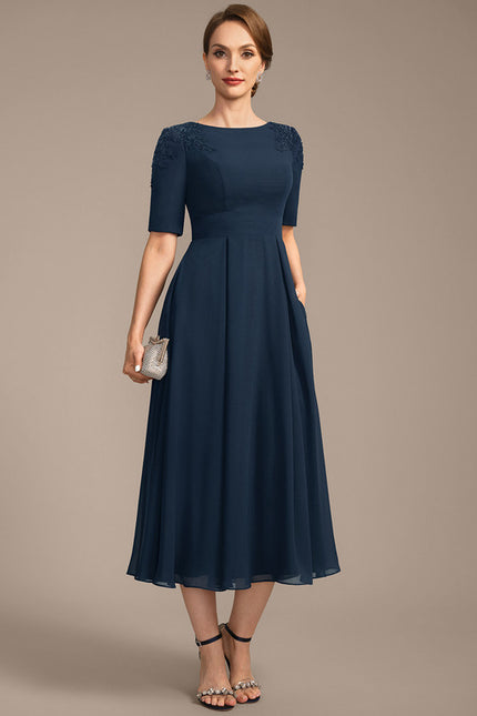 Robe Trapèze Murmure Sombre - gallery 4