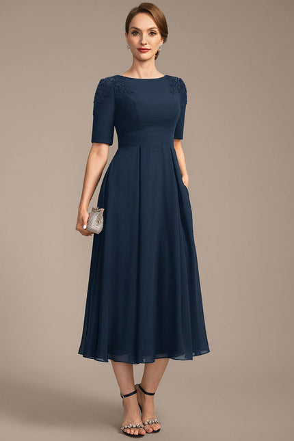 Robe Trapèze Murmure Sombre - gallery 4
