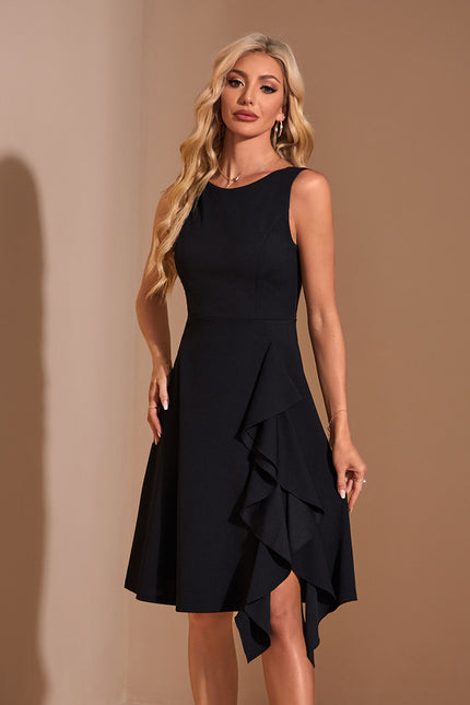 Robe Trapèze Asymétrique - gallery 2