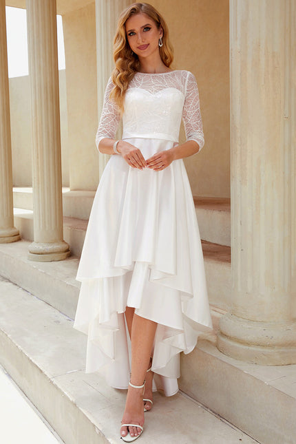 Robe Trapèze Élégance Satinée Moderne - gallery 3