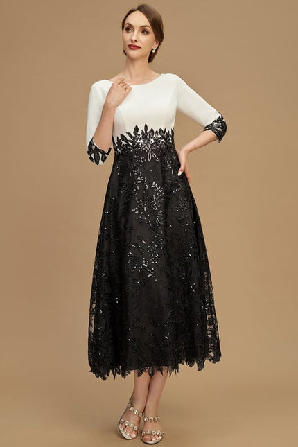 Robe Trapèze Éclat De Velours - gallery 5