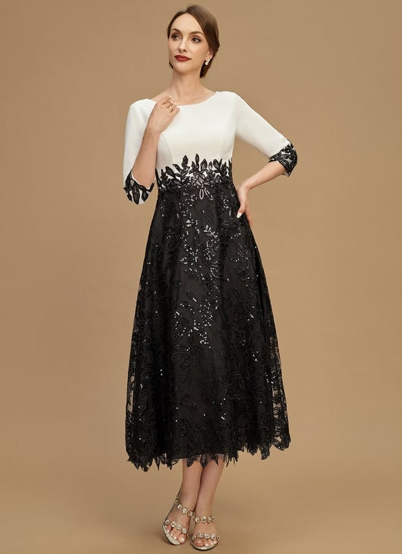Robe Trapèze Éclat De Velours - gallery 5