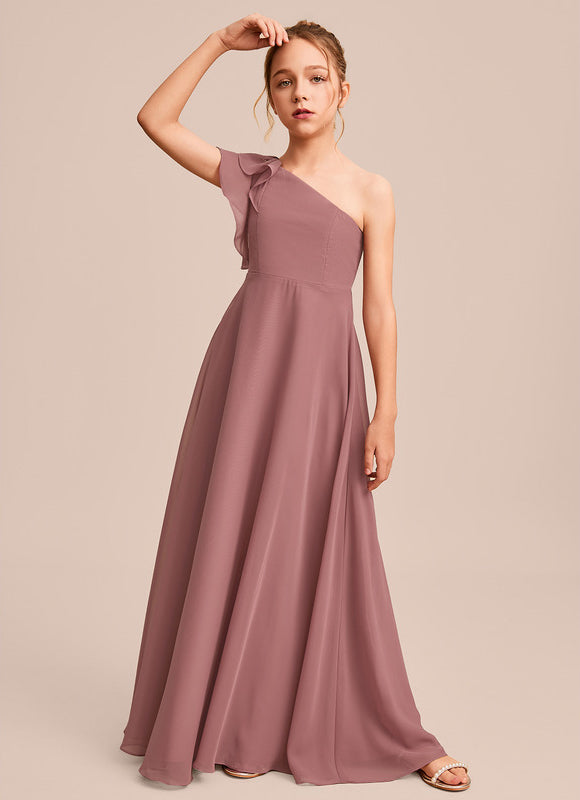 Robe Trapèze Verte Évanescente - gallery 2