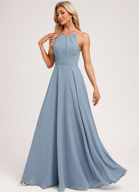 Robe Trapèze Évanescence Florale - gallery 2