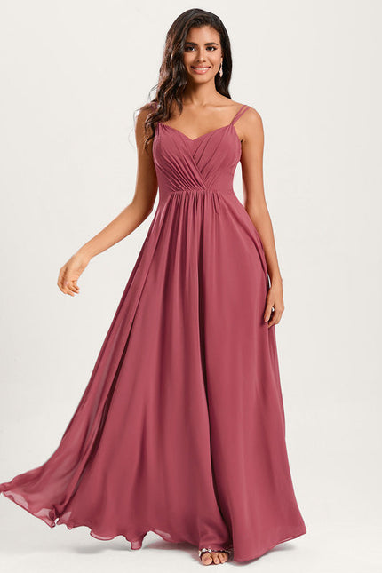 Robe Trapèze Mousseline Fendue