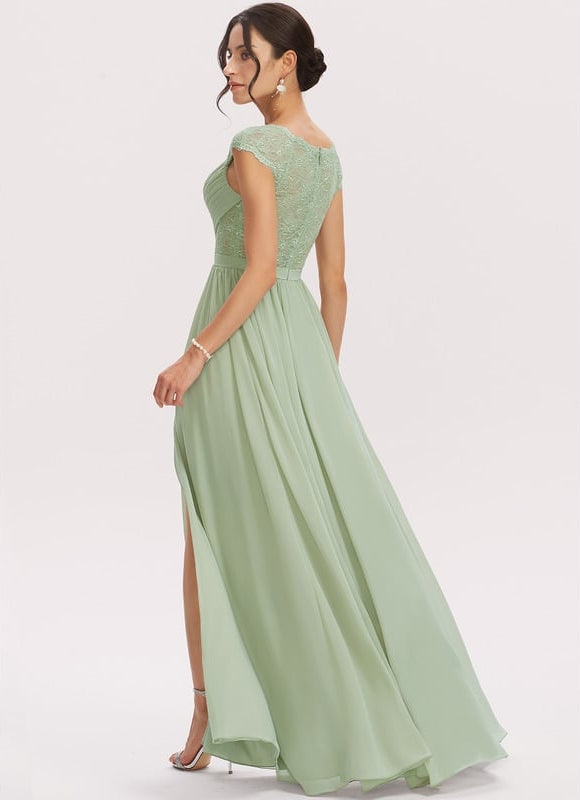Robe Trapèze Chic Satinée - gallery 3
