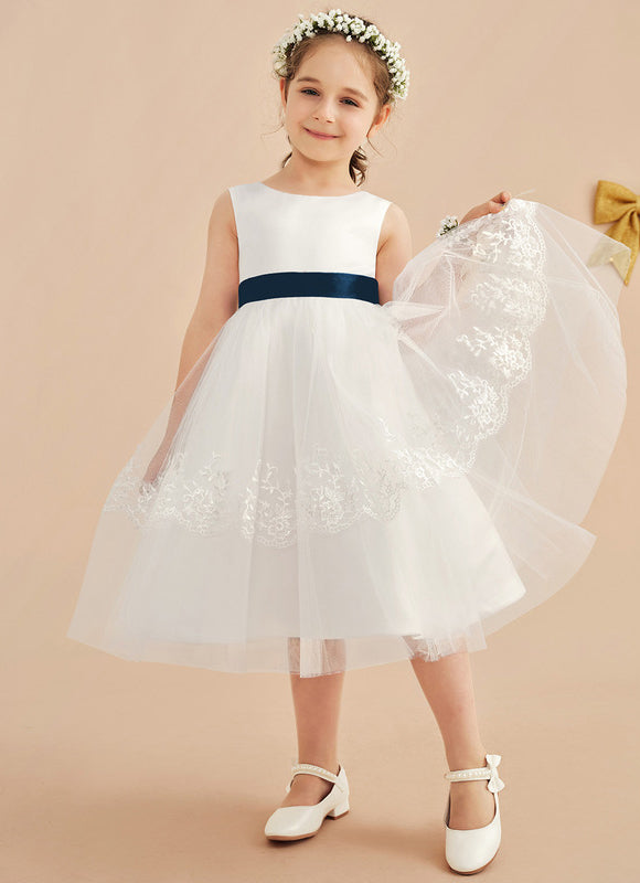 Robe Trapèze Cérémonie Enfant - gallery 6