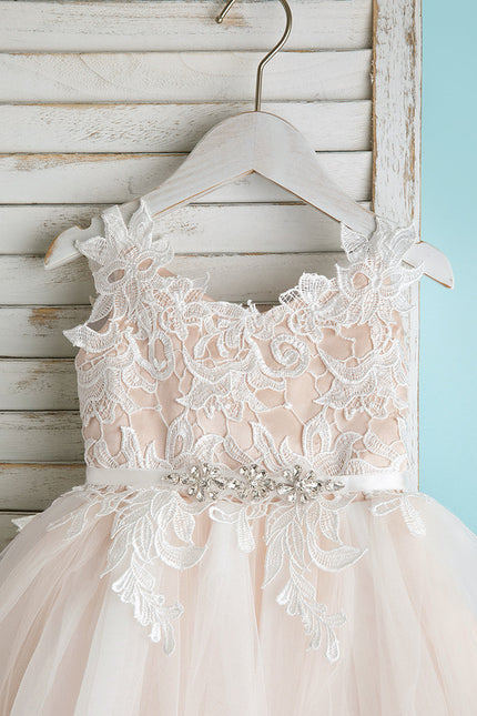 Robe Trapèze Fille Mariage Éclat - gallery 3