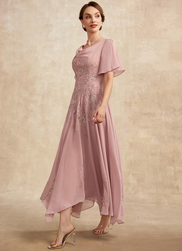 Robe Trapèze Féerie Rosée - gallery 2