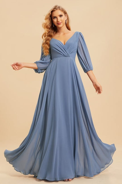 Robe Trapèze Mousseline Fendue