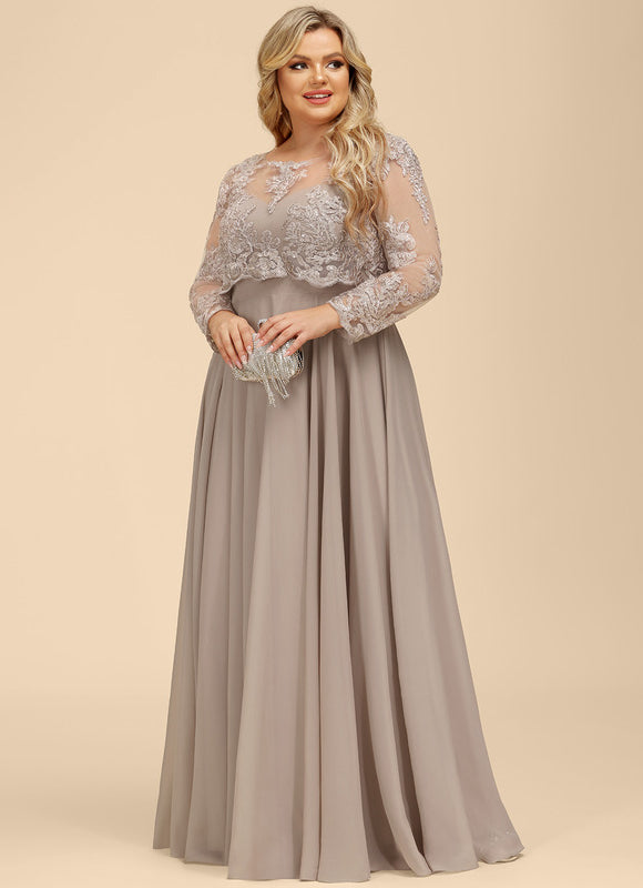 Robe Trapèze Longue Violetée - gallery 9