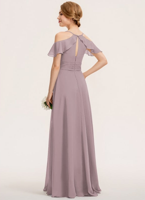Robe Trapèze Sable Éthéré - gallery 9