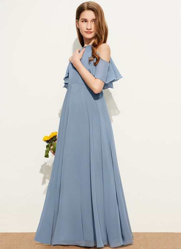 Robe Trapèze Cascade Prune - gallery 2
