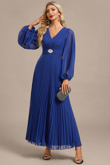Robe Trapeze Plissée - gallery 2