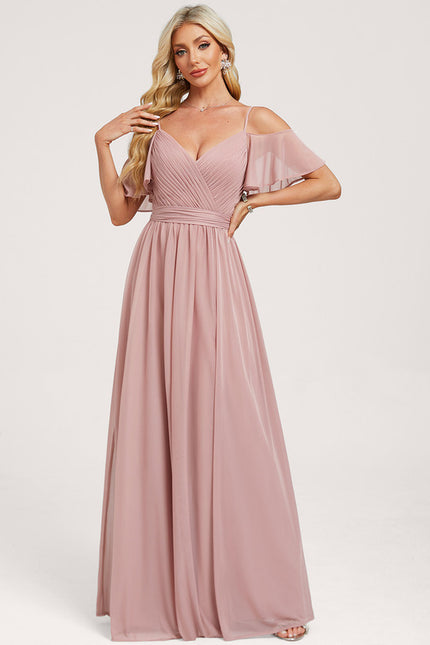 Robe Trapèze Flottaison Élégante - gallery 2