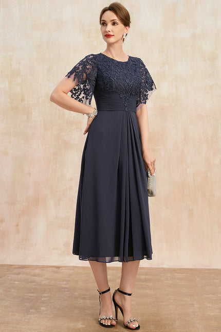 Robe Trapèze Mère Éventail - gallery 3