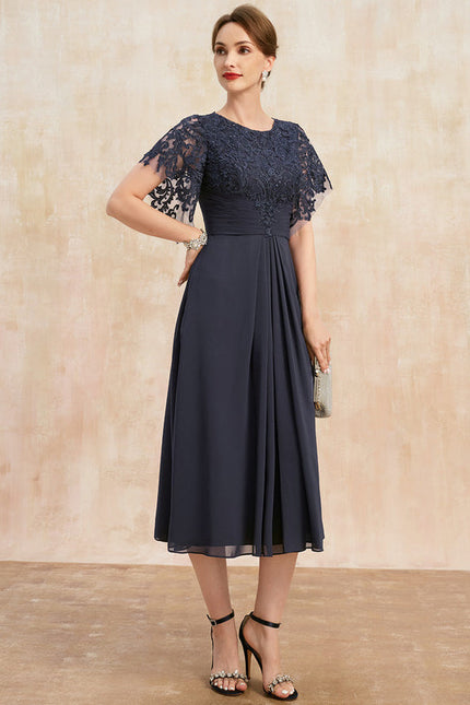 Robe Trapèze Mère Éventail - gallery 3