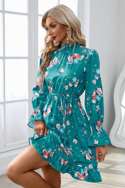 Robe Trapèze Flocon Pêche