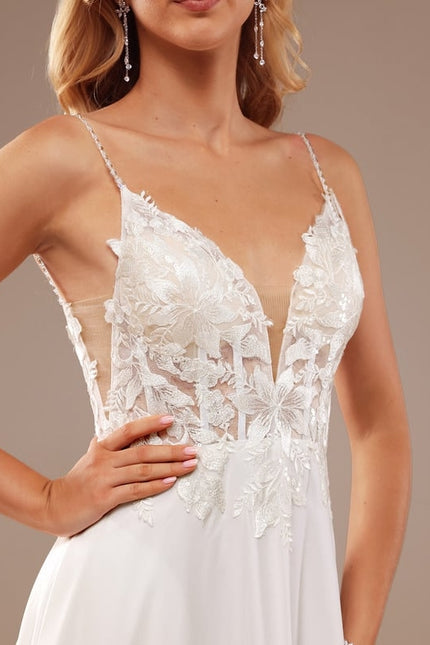 Robe Trapèze Éclat De Plumeau - gallery 1