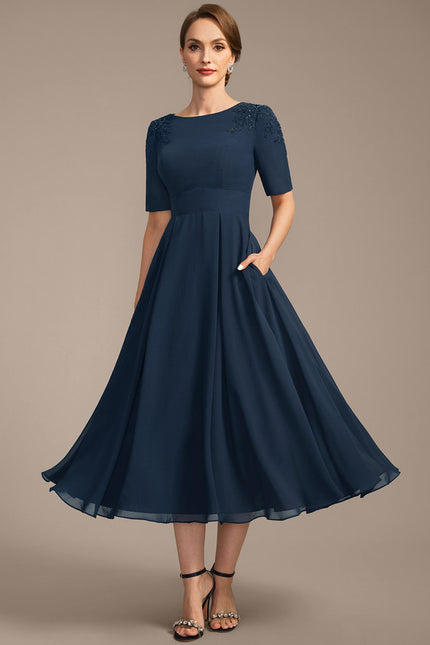 Robe Trapèze Murmure Sombre - gallery 3