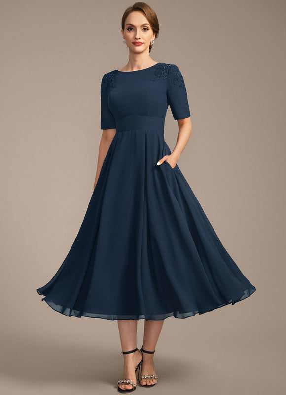 Robe Trapèze Murmure Sombre - gallery 3