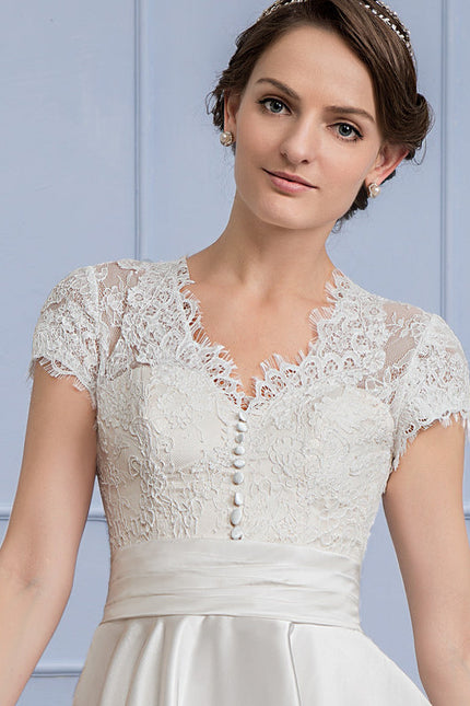 Robe Trapèze Lueur Nuptiale - gallery 4