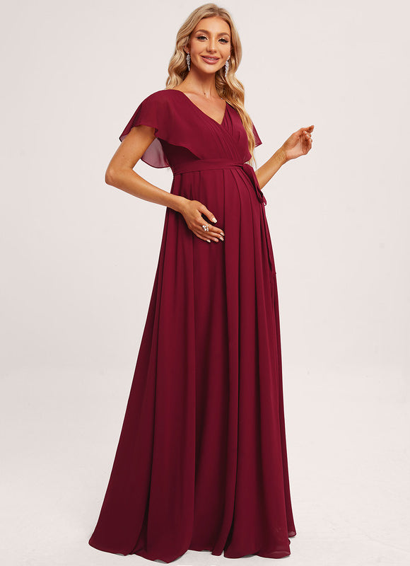 Robe Trapèze Maternité Fluidité - gallery 3