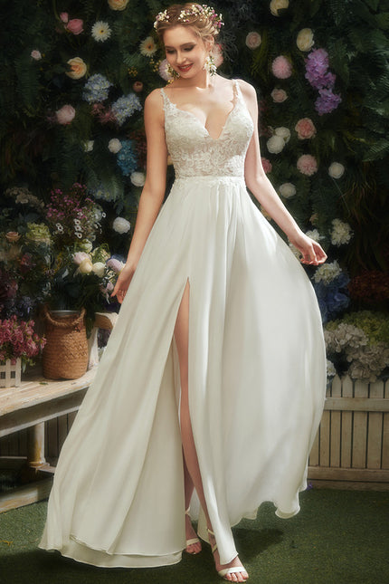 Robe Trapèze Éblouissante Aérienne - gallery 1