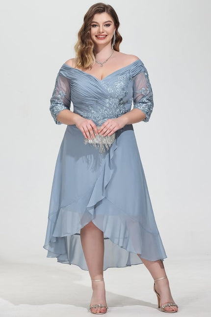 Robe Trapèze Lueur De Soirée - gallery 6