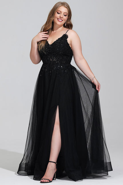 Robe Trapèze Tulle Azur Éthéré - gallery 8