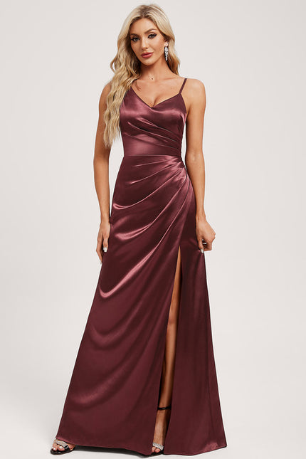 Robe Trapèze Éclat Cerise - gallery 2