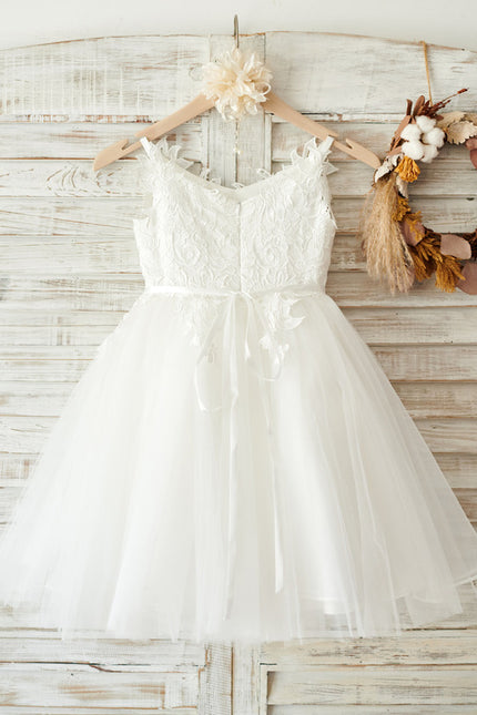 Robe Trapèze Fille Mariage Éclat - gallery 6