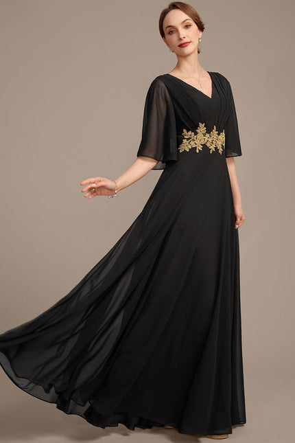 Robe Trapèze Nuit Élégante - gallery 4