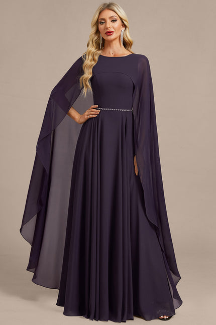 Robe Trapèze Éclat Nuit - gallery 1