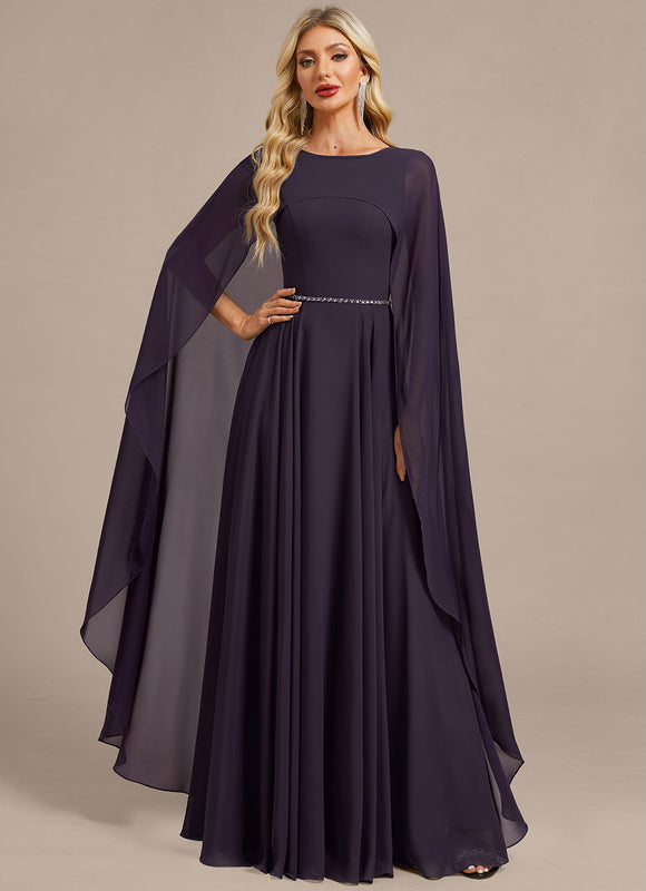 Robe Trapèze Éclat Nuit - gallery 1