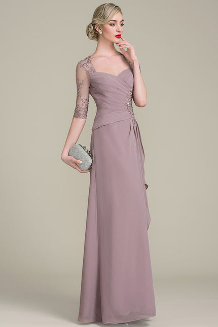 Robe Trapèze Mélodie De Mousseline - gallery 3