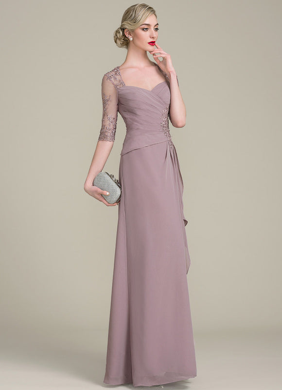 Robe Trapèze Mélodie De Mousseline - gallery 3