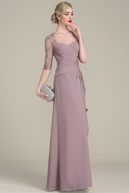 Robe Trapèze Mélodie De Mousseline - gallery 3