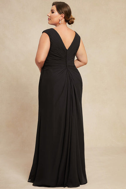 Robe Trapèze Nuit Marine Chic - gallery 9