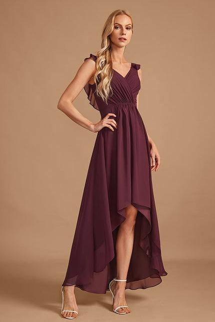 Robe Trapèze Fluide Asymétrique - gallery 5